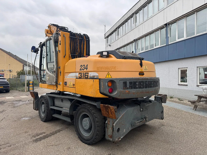 Liebherr A 316 LITRONIC CABIN HIGH CE - Hulladék kotró: 4 kép. Liebherr A 316 LITRONIC CABIN HIGH CE - Hulladék kotró: 4 kép.