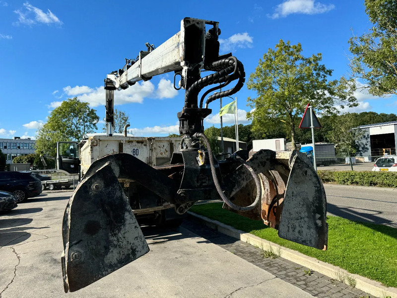 Billenőplatós teherautó, Darus autó MAN TGS 26.400 6X4 HIAB 166D + REMOTE CONTROL + 2 WAYS KIPPER TÜV TILL 07-2025: 18 kép.