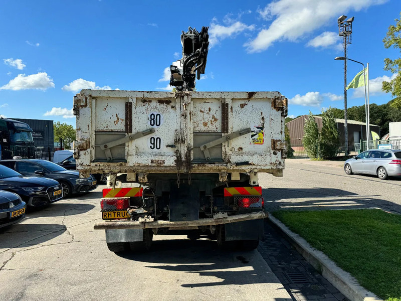 Billenőplatós teherautó, Darus autó MAN TGS 26.400 6X4 HIAB 166D + REMOTE CONTROL + 2 WAYS KIPPER TÜV TILL 07-2025: 16 kép.