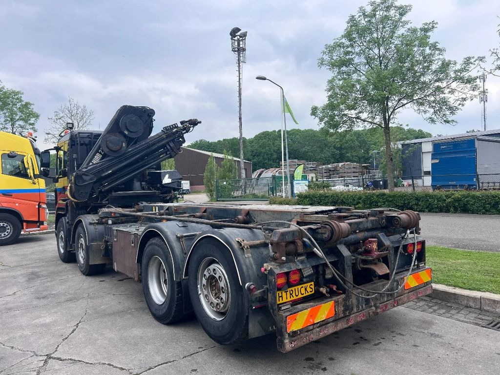 Horgos rakodó teherautó MAN TGS 35.440 8X2-4 + HIAB 220C-5 REMOTE + CABLE LI: 10 kép.