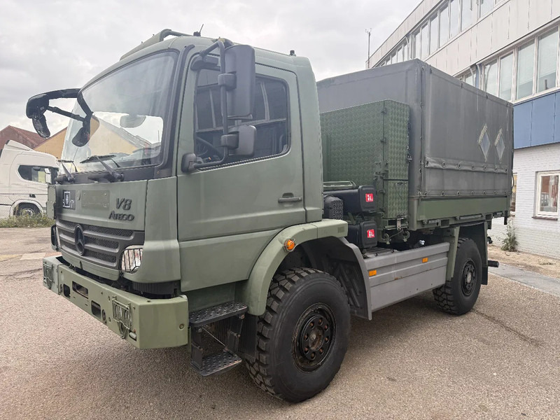 Mercedes-Benz ATEGO 1018 A 4X4 ONLY 63965 KM - Ponyvás teherautó: 1 kép. Mercedes-Benz ATEGO 1018 A 4X4 ONLY 63965 KM - Ponyvás teherautó: 1 kép.