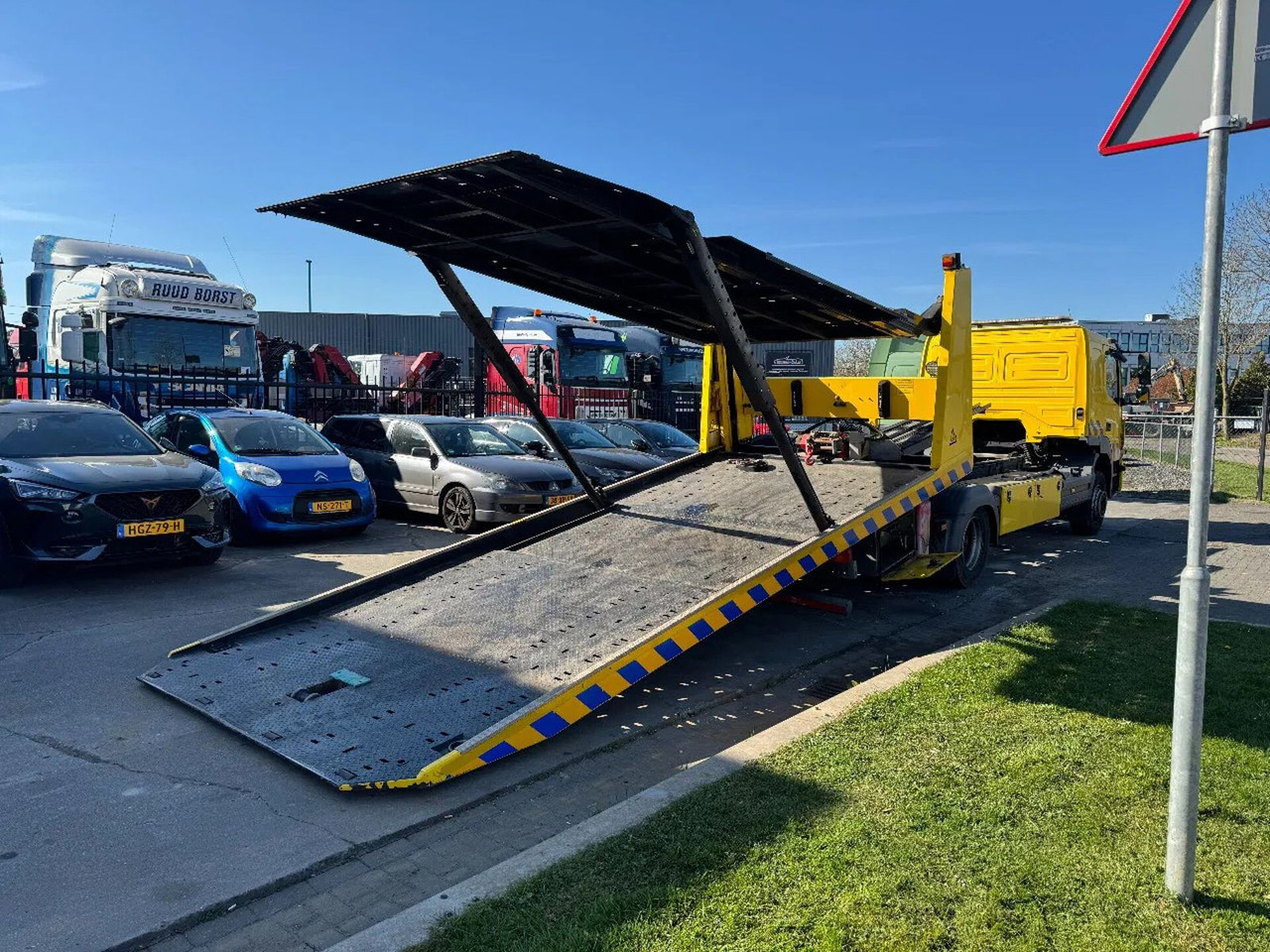 Mercedes-Benz Atego 1524 4X2 EURO 6 FALKOM DOUBLE DECK + WINCH - Vontató: 5 kép. Mercedes-Benz Atego 1524 4X2 EURO 6 FALKOM DOUBLE DECK + WINCH - Vontató: 5 kép.
