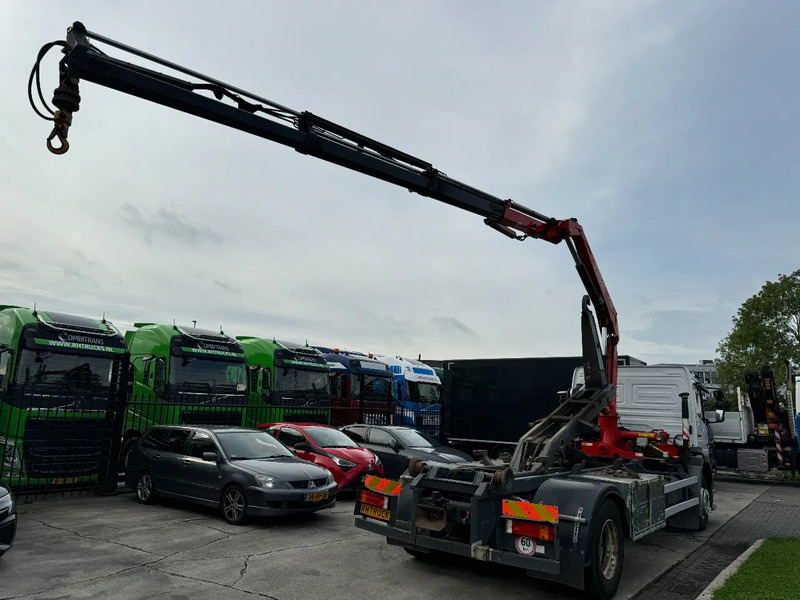 Mercedes-Benz LS 1923 ATEGO + 2011 FASSI F110 + 2011 VDS HOOKLIFT - Horgos rakodó teherautó, Darus autó: 5 kép. Mercedes-Benz LS 1923 ATEGO + 2011 FASSI F110 + 2011 VDS HOOKLIFT - Horgos rakodó teherautó, Darus autó: 5 kép.