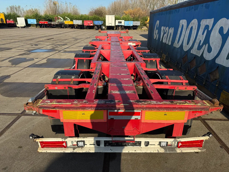 Nooteboom CT-53-04D + CT-26-01,COMBITRAILER 2x20-30-40-45ft HC, 3 X LIFT 2 X STUUR TUV TILL 08-03-2026 - Félpótkocsi cserefelépítményes: 3 kép. Nooteboom CT-53-04D + CT-26-01,COMBITRAILER 2x20-30-40-45ft HC, 3 X LIFT 2 X STUUR TUV TILL 08-03-2026 - Félpótkocsi cserefelépítményes: 3 kép.