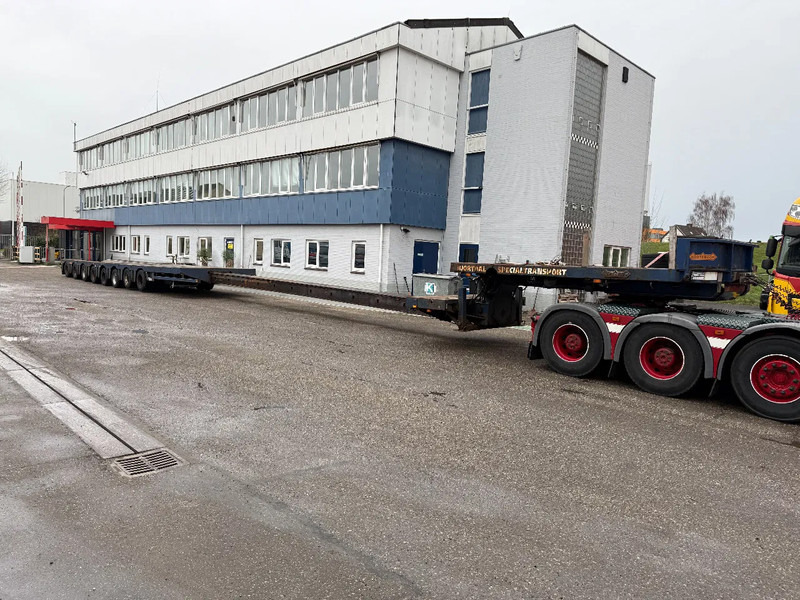 Nooteboom MC0 105-08V, 2 EXTENDABLE 12.35 + 12,05 8 AXLE, 2 LIFT AXLES, 7 AXLE STEERING, REMOTE CONTROLE - Félpótkocsi mélybölcsős: 2 kép. Nooteboom MC0 105-08V, 2 EXTENDABLE 12.35 + 12,05 8 AXLE, 2 LIFT AXLES, 7 AXLE STEERING, REMOTE CONTROLE - Félpótkocsi mélybölcsős: 2 kép.