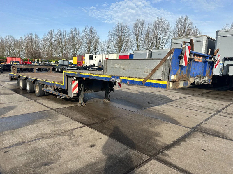 Nooteboom MCO-48-03V/L, 3 AXLE STEERINGDUBBLE EXTENDABLE 2 X 5,5 METER - Félpótkocsi mélybölcsős: 3 kép. Nooteboom MCO-48-03V/L, 3 AXLE STEERINGDUBBLE EXTENDABLE 2 X 5,5 METER - Félpótkocsi mélybölcsős: 3 kép.