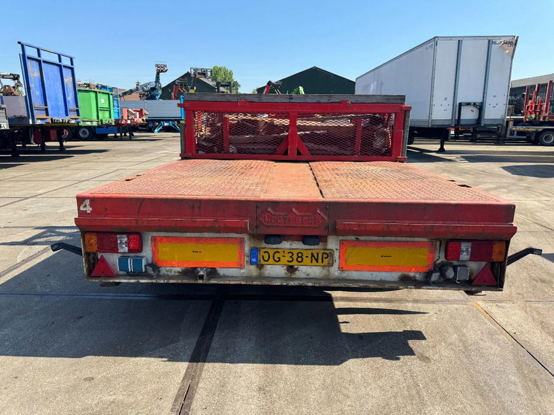 Nooteboom MCO-58-04V - 4 AXLE BPW + 2X EXTENDABLE - Félpótkocsi mélybölcsős: 3 kép. Nooteboom MCO-58-04V - 4 AXLE BPW + 2X EXTENDABLE - Félpótkocsi mélybölcsős: 3 kép.