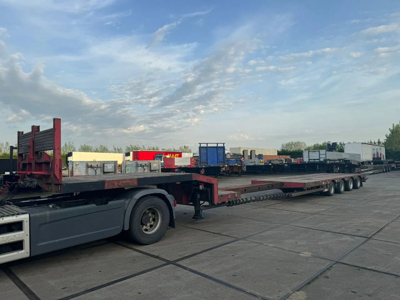 Nooteboom OSD-50-04V, 4 AXLE, 6,7 EXTENDABLE LAST 2 STEERING - Félpótkocsi mélybölcsős: 1 kép. Nooteboom OSD-50-04V, 4 AXLE, 6,7 EXTENDABLE LAST 2 STEERING - Félpótkocsi mélybölcsős: 1 kép.