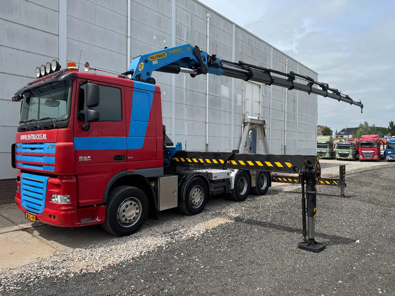 DAF XF 105.460 8X4 PALFINGER PK78002+ REMOTE CONTROL HUB REDUCTION TÜV TILL 03-2026 - Nyergesvontató: 1 kép. DAF XF 105.460 8X4 PALFINGER PK78002+ REMOTE CONTROL HUB REDUCTION TÜV TILL 03-2026 - Nyergesvontató: 1 kép.