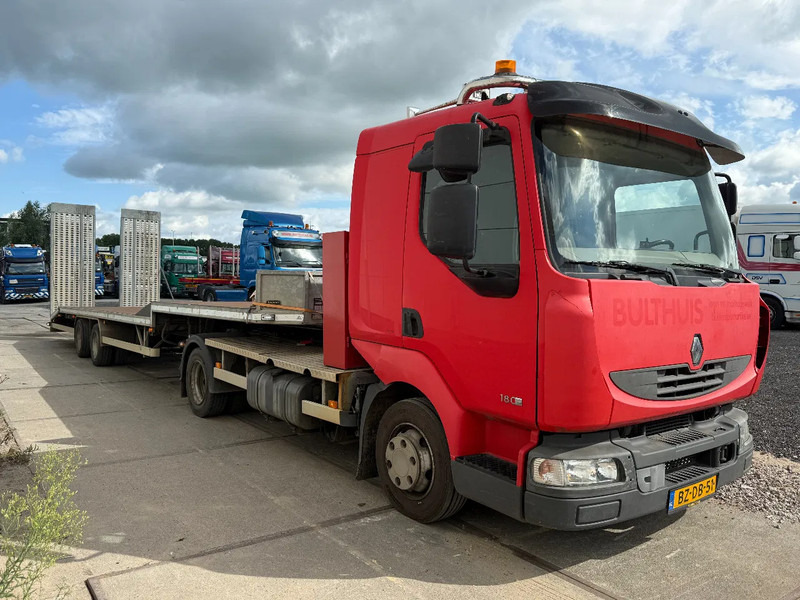 Renault Midlum 180 EURO 5 + KUIPHUIS K20 WITH RAMPS AND WINCH ON REMOTE CNTRL - Nyergesvontató: 2 kép. Renault Midlum 180 EURO 5 + KUIPHUIS K20 WITH RAMPS AND WINCH ON REMOTE CNTRL - Nyergesvontató: 2 kép.