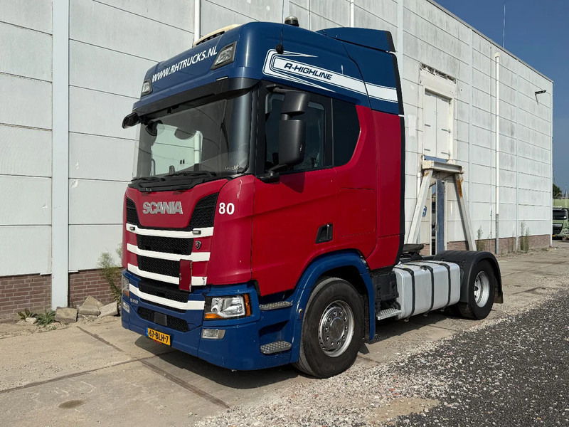 Scania R450 4X2 + RETARDER + TIPPER HYDRAULICS - Nyergesvontató: 1 kép. Scania R450 4X2 + RETARDER + TIPPER HYDRAULICS - Nyergesvontató: 1 kép.