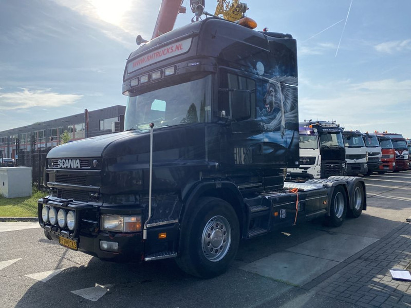 Scania T164-580 V8 6X2 + RETARDER + KIEPHYDRAULIEK - EURO 3 - MANUAL GEAR - Nyergesvontató: 4 kép. Scania T164-580 V8 6X2 + RETARDER + KIEPHYDRAULIEK - EURO 3 - MANUAL GEAR - Nyergesvontató: 4 kép.