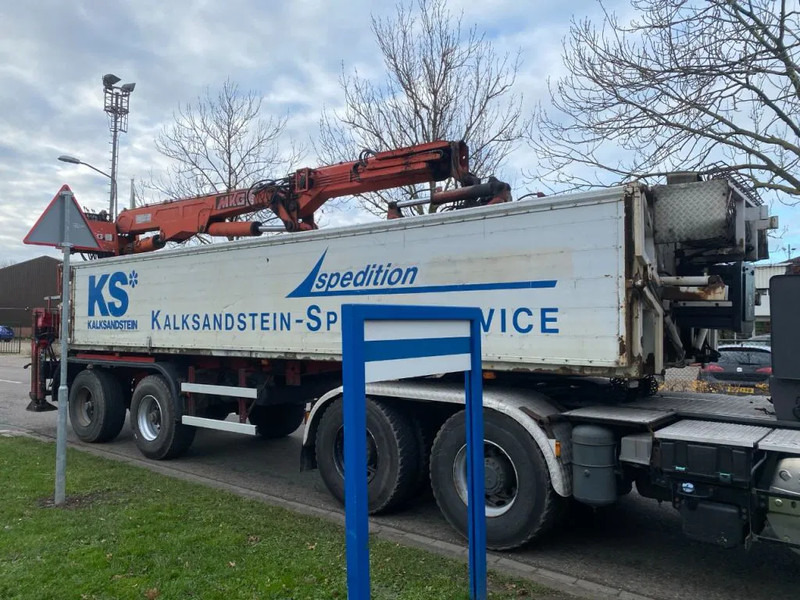 Orthaus 2 ASSIGE STEERING AXEL MKG HLK 330 VG CRANE - Platós félpótkocsi: 5 kép. Orthaus 2 ASSIGE STEERING AXEL MKG HLK 330 VG CRANE - Platós félpótkocsi: 5 kép.