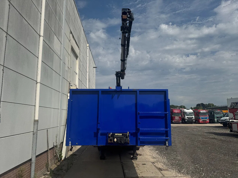 Pacton HIAB ROLLER 220 F3 !2012!, 4 ASSIGE, 2 LIFT + 2 STUUR ASSEN - Platós félpótkocsi: 2 kép. Pacton HIAB ROLLER 220 F3 !2012!, 4 ASSIGE, 2 LIFT + 2 STUUR ASSEN - Platós félpótkocsi: 2 kép.