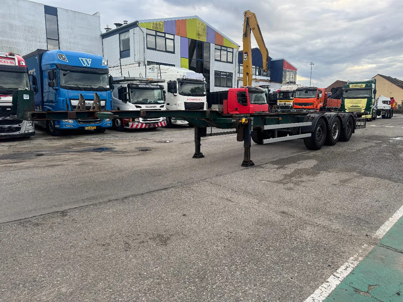 Pacton T3-007 TXC339 3X SAF AXLE - Félpótkocsi cserefelépítményes: 1 kép. Pacton T3-007 TXC339 3X SAF AXLE - Félpótkocsi cserefelépítményes: 1 kép.