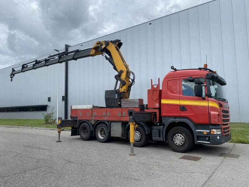 Scania G480 8X4 + EFFER 1250 6S + REMOTE + WINCH - 6+3 EXTENSIONS - Darus autó: 1 kép. Scania G480 8X4 + EFFER 1250 6S + REMOTE + WINCH - 6+3 EXTENSIONS - Darus autó: 1 kép.