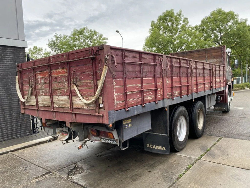 Scania LB141 V8 141 V8 - 6X2 - BOX 7,35 METER - Platós teherautó: 4 kép. Scania LB141 V8 141 V8 - 6X2 - BOX 7,35 METER - Platós teherautó: 4 kép.