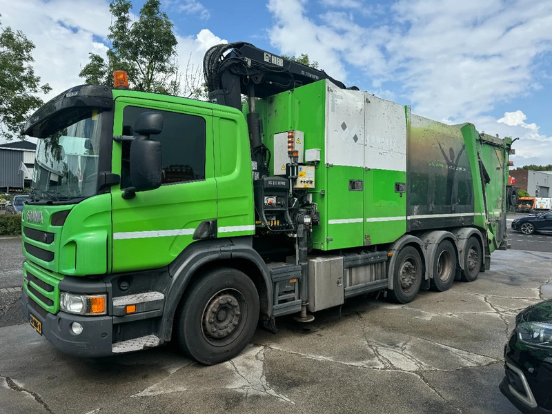 Scania P360 8X2 - HIAB 211BW-3 + FAUN VARIOPRESS - ONLY 198.135 KM - Szemetesautó: 3 kép. Scania P360 8X2 - HIAB 211BW-3 + FAUN VARIOPRESS - ONLY 198.135 KM - Szemetesautó: 3 kép.
