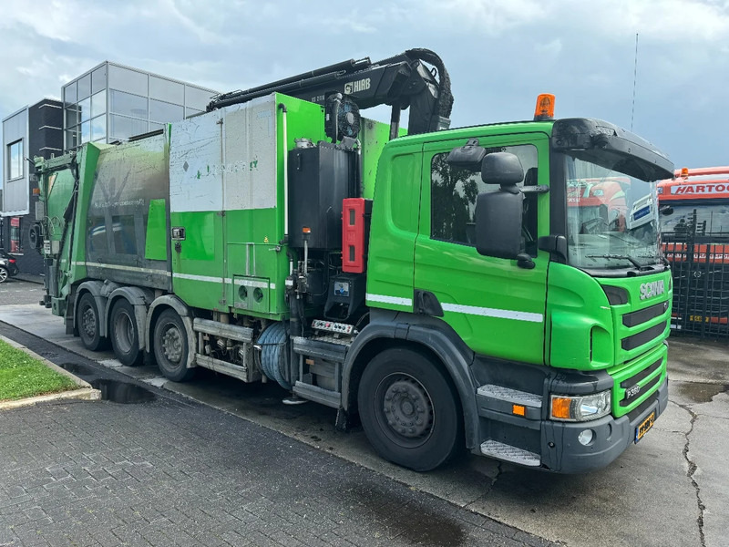 Scania P360 8X2 - HIAB 211BW-3 + FAUN VARIOPRESS - ONLY 198.135 KM - Szemetesautó: 5 kép. Scania P360 8X2 - HIAB 211BW-3 + FAUN VARIOPRESS - ONLY 198.135 KM - Szemetesautó: 5 kép.