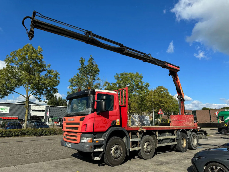 Scania P360 8X4 - EURO 5 + PALFINGER PK22002-EH + REMOTE - Darus autó: 2 kép. Scania P360 8X4 - EURO 5 + PALFINGER PK22002-EH + REMOTE - Darus autó: 2 kép.