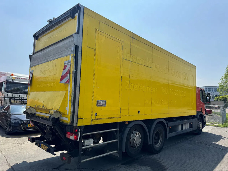 Scania P380 6X2 - EURO 5 + MITSUBISHI COOLING + BÄR LIFT - Hűtős teherautó: 4 kép. Scania P380 6X2 - EURO 5 + MITSUBISHI COOLING + BÄR LIFT - Hűtős teherautó: 4 kép.