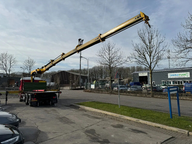 Scania P380 6X2 HIAB 288 + REMOTE CONTROL + PLATEAU - Darus autó: 3 kép. Scania P380 6X2 HIAB 288 + REMOTE CONTROL + PLATEAU - Darus autó: 3 kép.