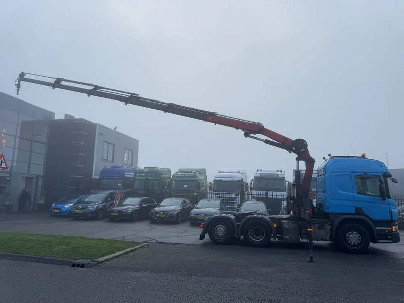 Scania P450 6X2 - EURO 6 + HMF 2620-K5 + REMOTE + LIFT AXLE - Darus autó: 3 kép. Scania P450 6X2 - EURO 6 + HMF 2620-K5 + REMOTE + LIFT AXLE - Darus autó: 3 kép.