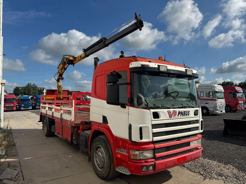 Scania P94-310 4X2 EURO 2 COPMA 1530 FULL STEEL - Platós teherautó: 2 kép. Scania P94-310 4X2 EURO 2 COPMA 1530 FULL STEEL - Platós teherautó: 2 kép.