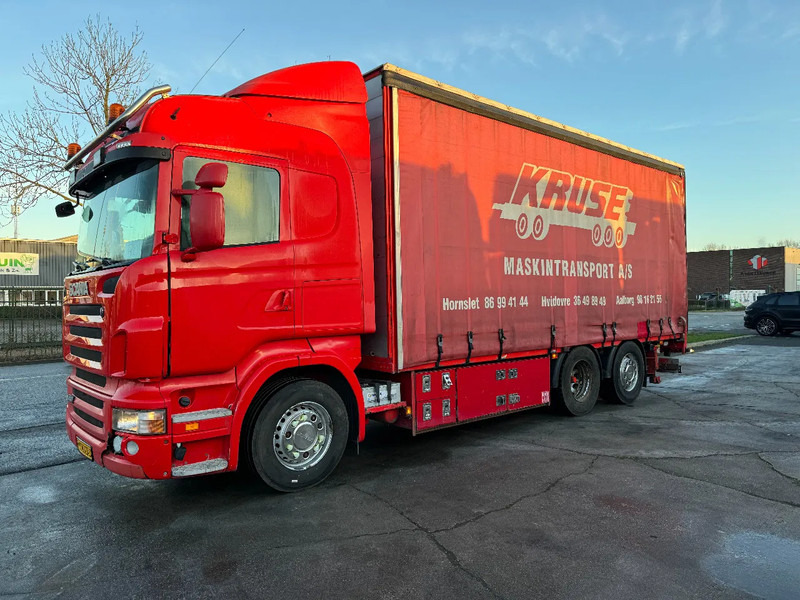 Scania R480 6X2 BIG LOAD LIFT DHOLLANDIA ONLY 550.769 KM - Ponyvás teherautó: 1 kép. Scania R480 6X2 BIG LOAD LIFT DHOLLANDIA ONLY 550.769 KM - Ponyvás teherautó: 1 kép.