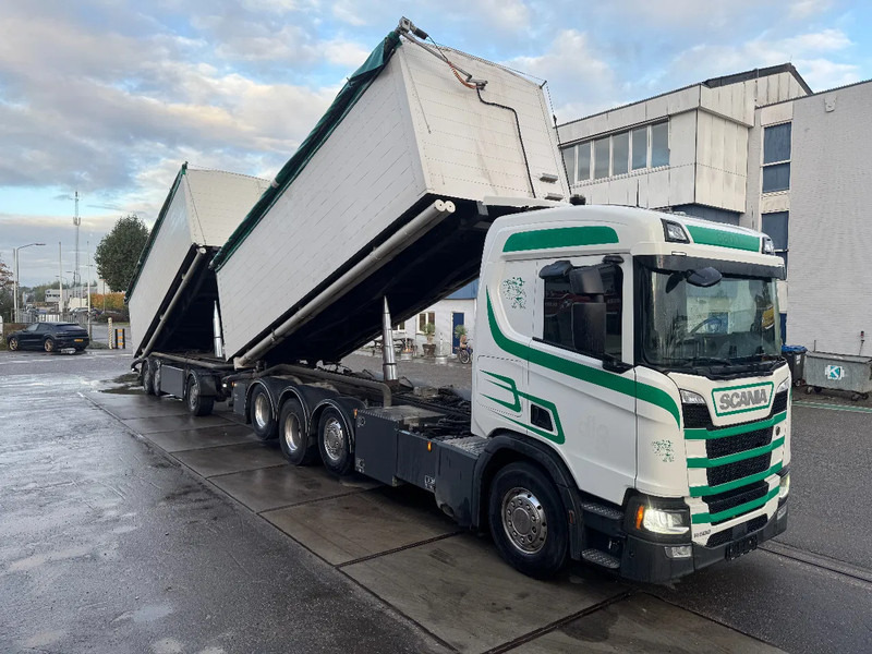 Scania R500 NGS 8X2 EURO 6 + NBS HANGER KIPPER - Billenőplatós teherautó: 2 kép. Scania R500 NGS 8X2 EURO 6 + NBS HANGER KIPPER - Billenőplatós teherautó: 2 kép.