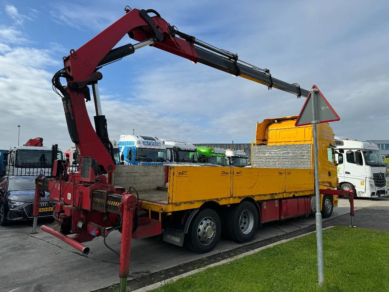 Scania R500 V8 6X2 EURO 5 + HIAB 377EP-4XS + REMOTE CONTROL + RETARDER - Darus autó: 3 kép. Scania R500 V8 6X2 EURO 5 + HIAB 377EP-4XS + REMOTE CONTROL + RETARDER - Darus autó: 3 kép.