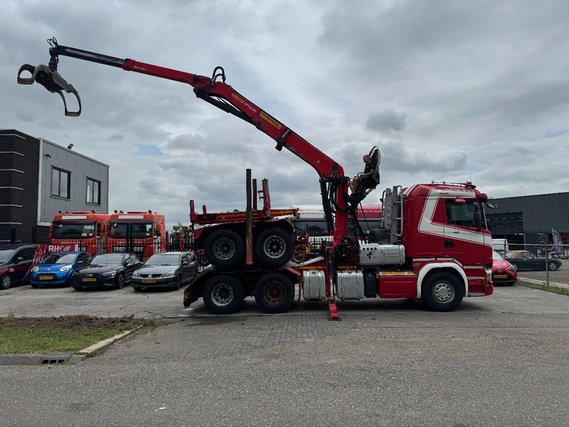 Scania R580 6X4 EPSILON S270L88 2 AXLE HANGER - Rönkszállító teherautó: 2 kép. Scania R580 6X4 EPSILON S270L88 2 AXLE HANGER - Rönkszállító teherautó: 2 kép.
