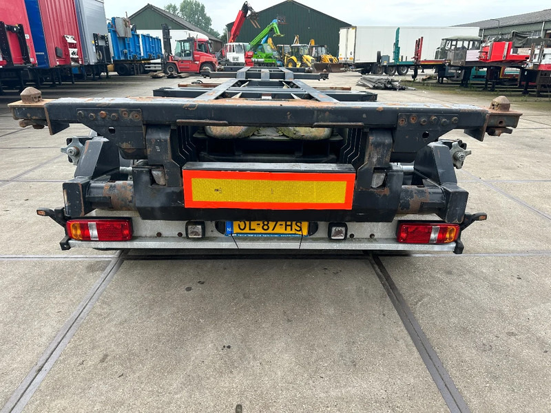 Félpótkocsi cserefelépítményes Tracon TRAILERS LZV MET SCHOTEL LIFT EN STUURAS: 10 kép.
