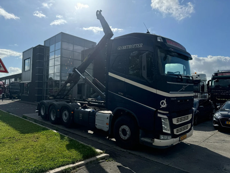 Volvo FH 500 8X2 EURO 6 + PALFINGER T22 HOOKLIFT - Horgos rakodó teherautó: 3 kép. Volvo FH 500 8X2 EURO 6 + PALFINGER T22 HOOKLIFT - Horgos rakodó teherautó: 3 kép.