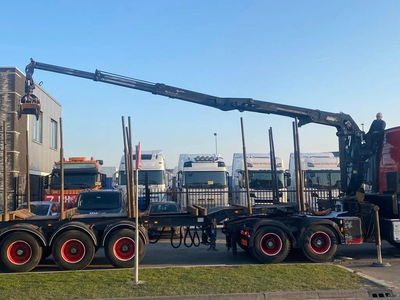 Volvo FH 540 6X4 EURO 6 + EPSILON S260Z96 + TRAILER 4 AXLE DOLL - Rönkszállító teherautó, Darus autó: 5 kép. Volvo FH 540 6X4 EURO 6 + EPSILON S260Z96 + TRAILER 4 AXLE DOLL - Rönkszállító teherautó, Darus autó: 5 kép.