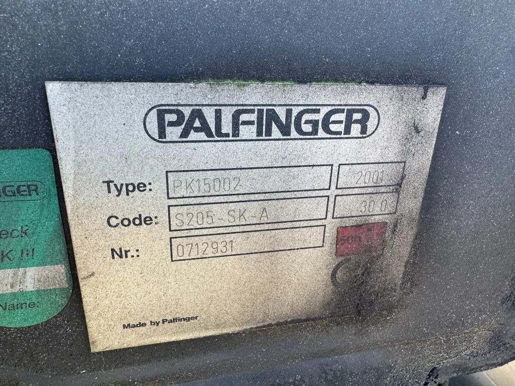 Platós teherautó, Darus autó Volvo FM 12.340 6X2 - EURO 3 + PALFINGER PK15002 + LIF: 13 kép.