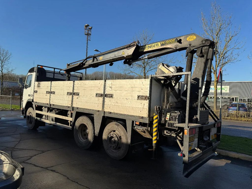 Platós teherautó, Darus autó Volvo FM 12.340 6X2 - EURO 3 + PALFINGER PK15002 + LIF: 6 kép.