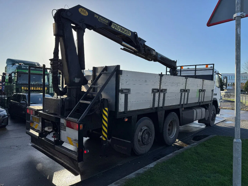 Volvo FM 12.340 6X2 - EURO 3 + PALFINGER PK15002 + LIFT/STEERING AXLE - Platós teherautó, Darus autó: 4 kép. Volvo FM 12.340 6X2 - EURO 3 + PALFINGER PK15002 + LIFT/STEERING AXLE - Platós teherautó, Darus autó: 4 kép.