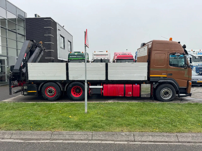Platós teherautó, Darus autó Volvo FM 500 6X2 EURO 5 HIAB 211 EP5 + REMOTE CONTROL: 12 kép.
