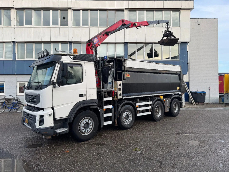 Volvo FMX 420 8X4 HMF 1643Z2 + REMOTE CONTROL + HYVA KIPPER - Darus autó: 5 kép. Volvo FMX 420 8X4 HMF 1643Z2 + REMOTE CONTROL + HYVA KIPPER - Darus autó: 5 kép.