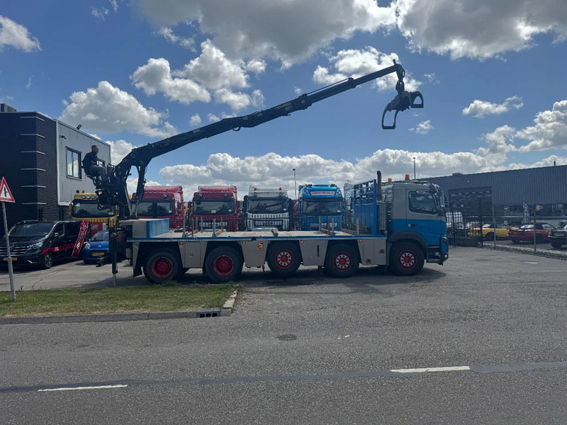 Volvo FMX 460 10X4 HIAB J2640ZT + HULTDINS GRIJPER HUB REDUCTION - Darus autó: 4 kép. Volvo FMX 460 10X4 HIAB J2640ZT + HULTDINS GRIJPER HUB REDUCTION - Darus autó: 4 kép.