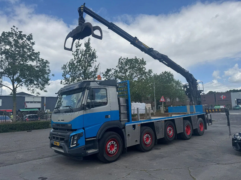 Volvo FMX 460 10X4 HIAB J2640ZT + HULTDINS GRIJPER HUB REDUCTION - Darus autó: 2 kép. Volvo FMX 460 10X4 HIAB J2640ZT + HULTDINS GRIJPER HUB REDUCTION - Darus autó: 2 kép.