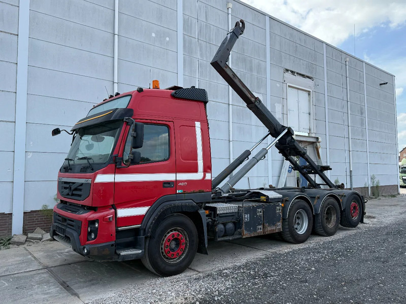Volvo FMX 460 8X4 + PALFINGER 22 TON HOOKLIFT - Horgos rakodó teherautó: 1 kép. Volvo FMX 460 8X4 + PALFINGER 22 TON HOOKLIFT - Horgos rakodó teherautó: 1 kép.