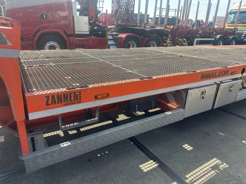 Zanner STL 45, 2 AXLE FORCED STEERING,LIFTING DECK, REMOTE CONTROL, WINCH, DUBBLE HYDRAULIC RAMPS - Félpótkocsi mélybölcsős: 4 kép. Zanner STL 45, 2 AXLE FORCED STEERING,LIFTING DECK, REMOTE CONTROL, WINCH, DUBBLE HYDRAULIC RAMPS - Félpótkocsi mélybölcsős: 4 kép.