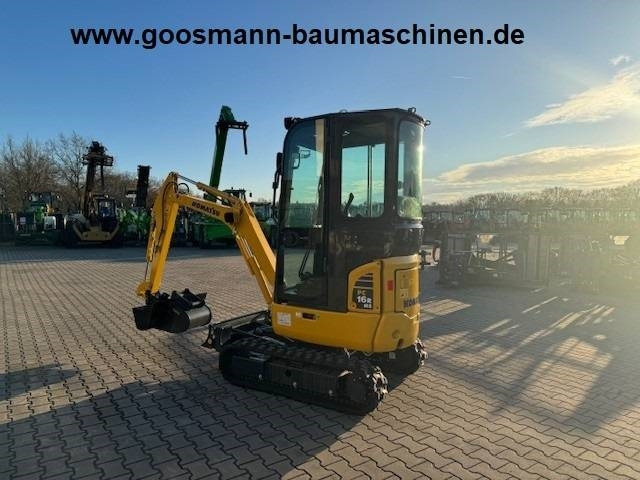 Komatsu PC 16 R-3HS - Minikotró: 2 kép. Komatsu PC 16 R-3HS - Minikotró: 2 kép.