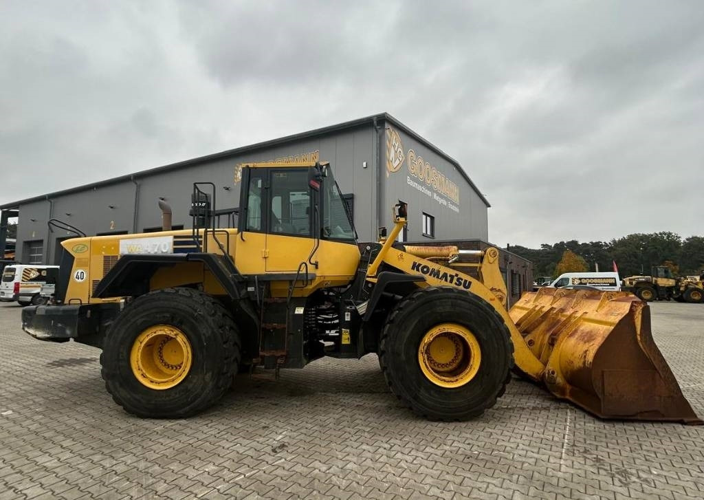 Komatsu WA 470-6 - Gumikerekes homlokrakodó: 2 kép. Komatsu WA 470-6 - Gumikerekes homlokrakodó: 2 kép.
