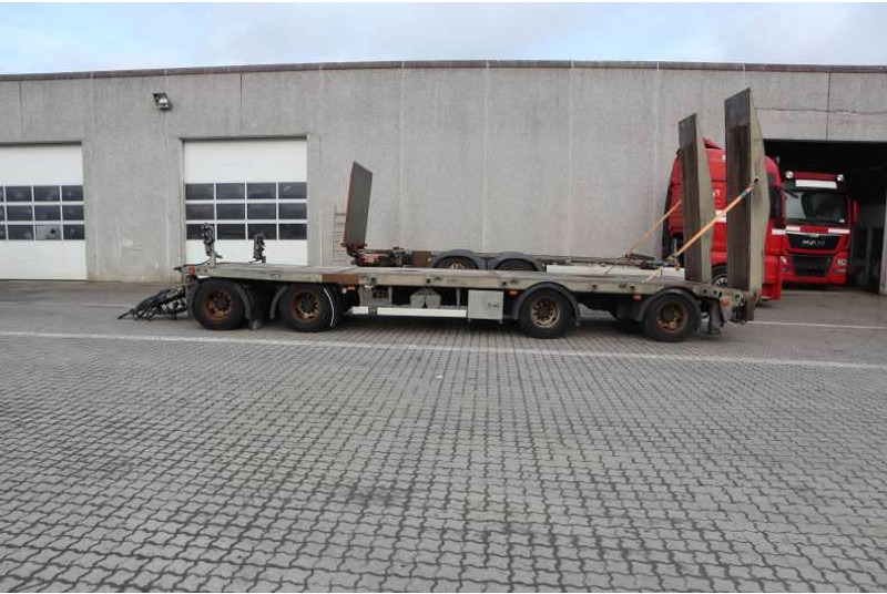 AMT Maschinetrailer/Maskinanhænger/Maschinenanhänger - Pótkocsi mélybölcsős: 5 kép. AMT Maschinetrailer/Maskinanhænger/Maschinenanhänger - Pótkocsi mélybölcsős: 5 kép.