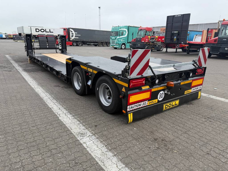 Doll 2-Axle Low bed trailer/Tiefbettaufl./Sengetrailer - Félpótkocsi mélybölcsős: 5 kép. Doll 2-Axle Low bed trailer/Tiefbettaufl./Sengetrailer - Félpótkocsi mélybölcsős: 5 kép.