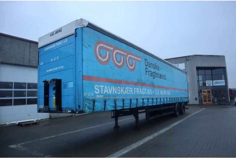 KEL-BERG 34 pl. Curtainsider/Planenauflieger/Gardintrailer - Félpótkocsi: 1 kép. KEL-BERG 34 pl. Curtainsider/Planenauflieger/Gardintrailer - Félpótkocsi: 1 kép.