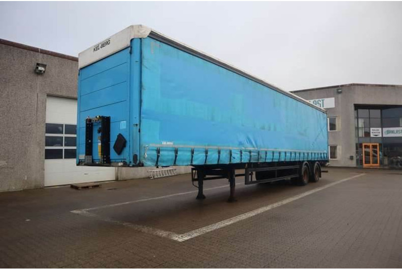 KEL-BERG 34 pl. Curtainsider/Planenauflieger/Gardintrailer - Félpótkocsi: 1 kép. KEL-BERG 34 pl. Curtainsider/Planenauflieger/Gardintrailer - Félpótkocsi: 1 kép.